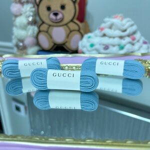 Gucci limited editions shoes laces new never never been used